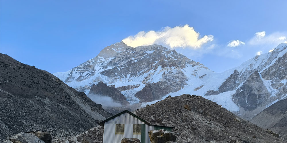 Mount Makalu, the world's fifth highest mountain